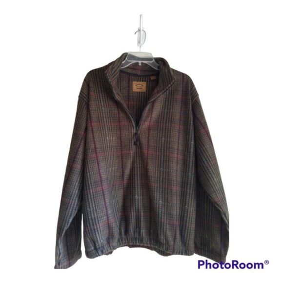 Vintage St John's Bay Heavyweight Soft Pullover Jacket or Shirt Size Medium NWOT - Picture 1 of 6